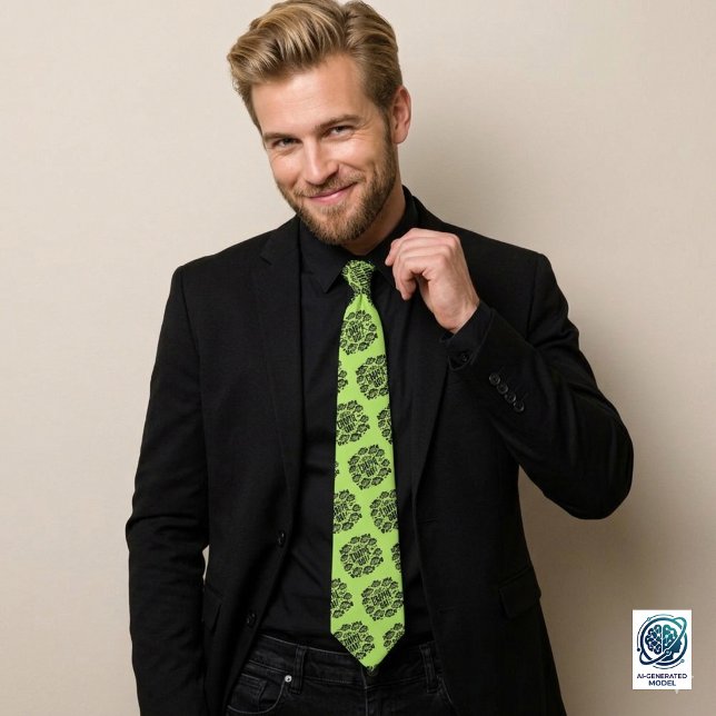 Corbata Diviértete con un Día de Pesca de Crappie (Funny Have a Crappie Day Fishing Humor Necktie Cover Photo)