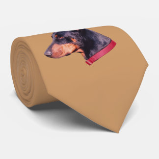 Corbata Doberman Pinscher Dog Face