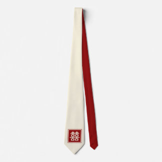 Corbata Doble felicidad Boda chino Oriental Zen Tie