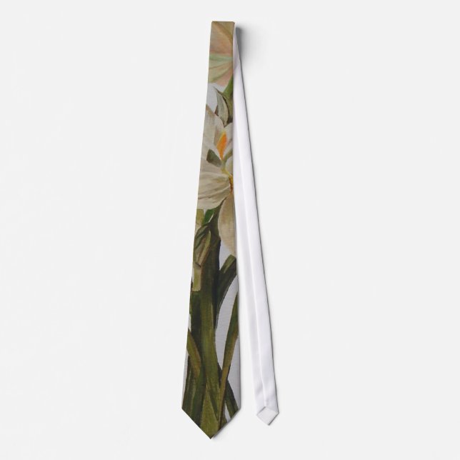 Corbata Doble Narcissi Bouquet Arte floral (Anverso)