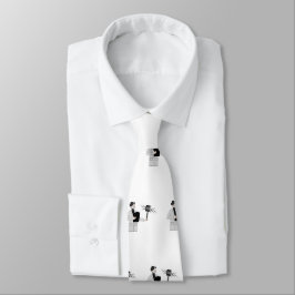 CORBATA DOC -THOR BLANCO NECK TIE