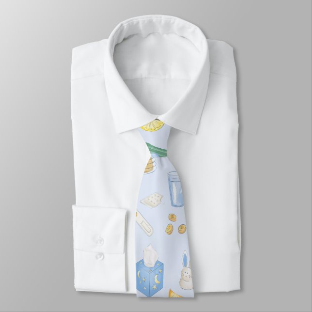 Corbata Doctor's Orders Sick Day Get Well Soon Tie (Atado)
