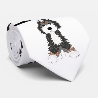 Corbata Doggies y Necktie de patas negras