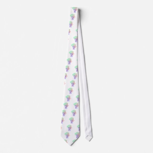 Corbata Dogo Alemán Cabeza de Hoja (Anverso)