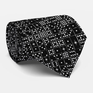 Corbata Dominoes de Retro Starburst