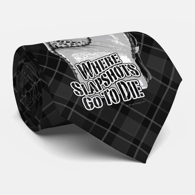 Corbata Donde Las Bofetadas Van A Morir (Hockey) (Enrollado)