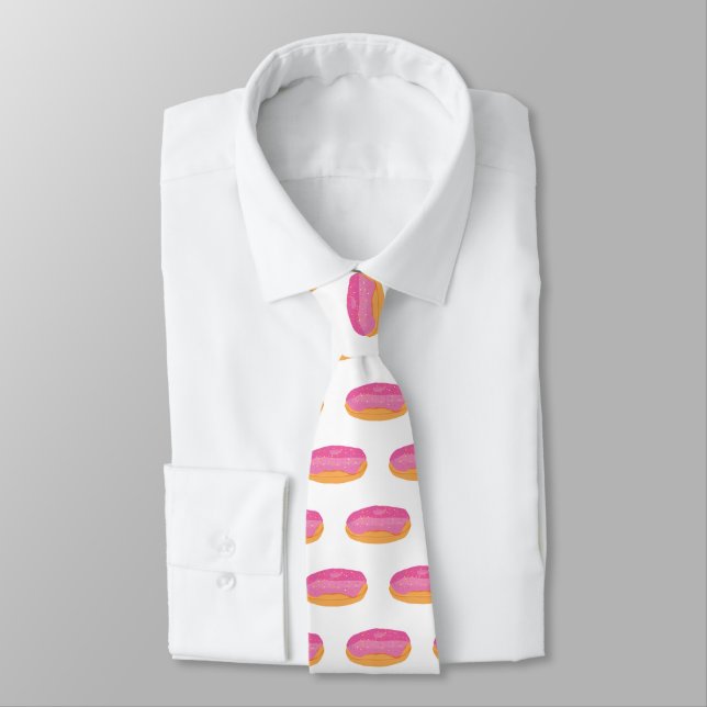 Corbata Donuts rosados (Atado)