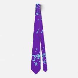 Corbata Doodles azul pálido