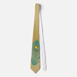 corbata dorada