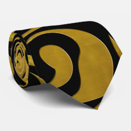 Corbata dorado ornamentado