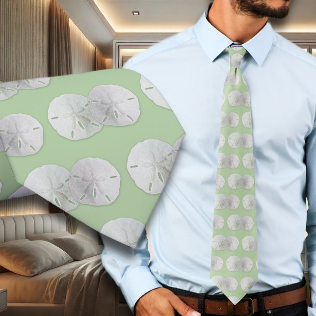 Corbata Dos Dólares de Arena Verde Sage Novios (Subido por el creador)