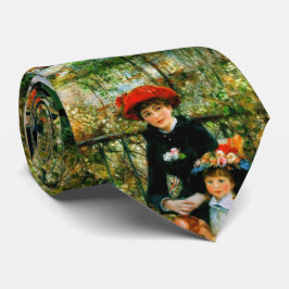 Corbata Dos hermanas en la terraza de Renoir