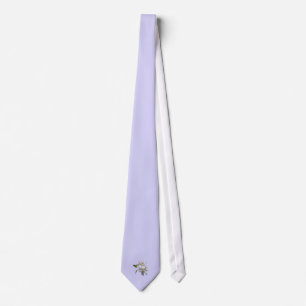 Corbata Dos Lilies Blancos