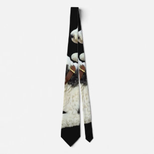 Corbata Dos perros pastores