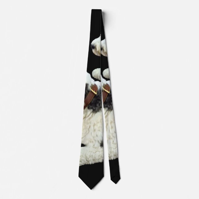 Corbata Dos perros pastores (Anverso)