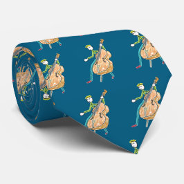 Corbata Double Bass Stickman
