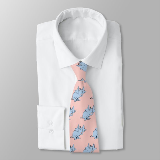 Corbata Dr. Seuss | Aspecto lateral Horton (Atado)