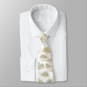 Corbata Dragón Bebé Adorable Patrón Pastel de Bosque (1)