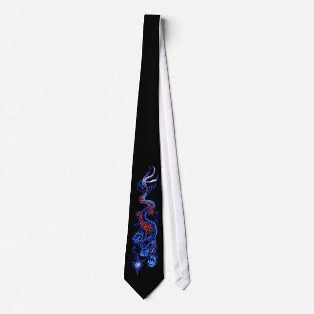Corbata dragón celestial (Anverso)