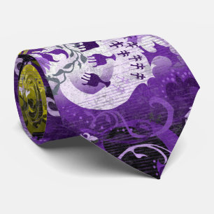 Corbata Dragón Damasco No Binario - Bandera de Orgullo No