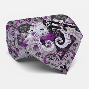 Corbata Dragón Demisexual Damask - Colores de la Bandera d