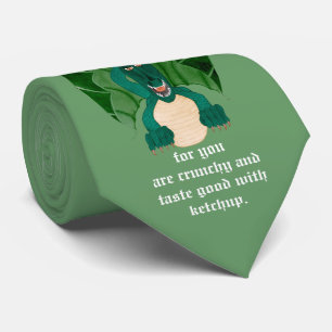 Corbata Dragón divertido