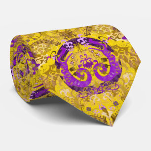 Corbata Dragón Intersexo Damask - Color de la Bandera de O