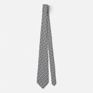 Corbata dragones negros