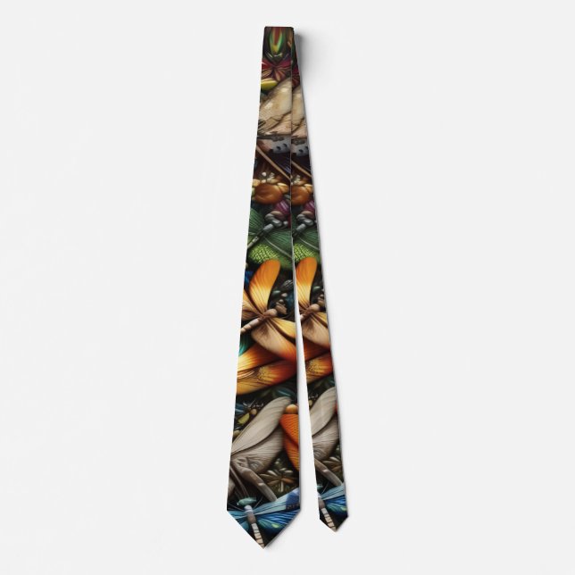 Corbata Dragonflies Neck Tie (Anverso)