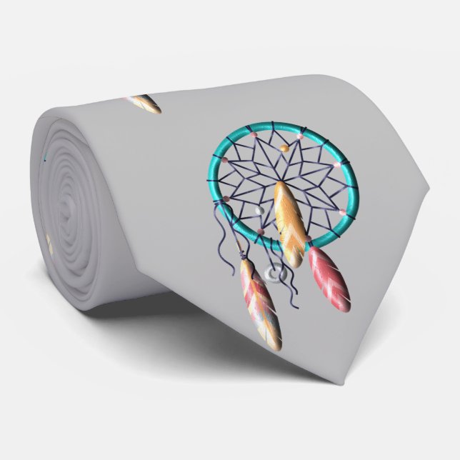 Corbata Dreamcatcher - Tie de los hombres (Enrollado)