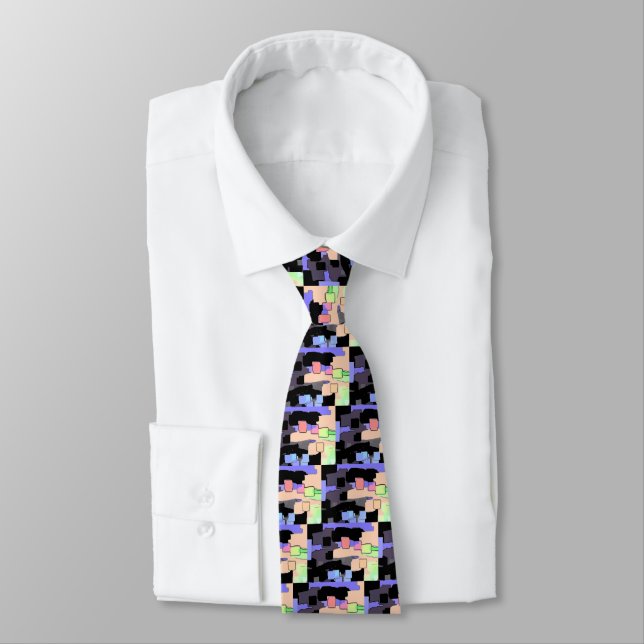 Corbata "Dreaming of Sky" (Sueño del cielo) (Atado)