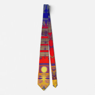 Corbata Dreamland psicodélico