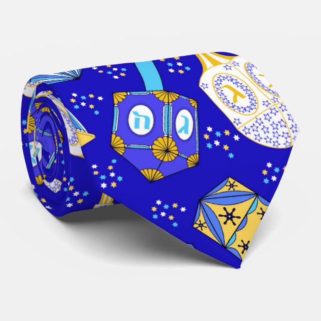 Corbata Dreidel, Dreidel, Dreidel (Enrollado)