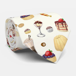 Corbata Dulce con postres variados.