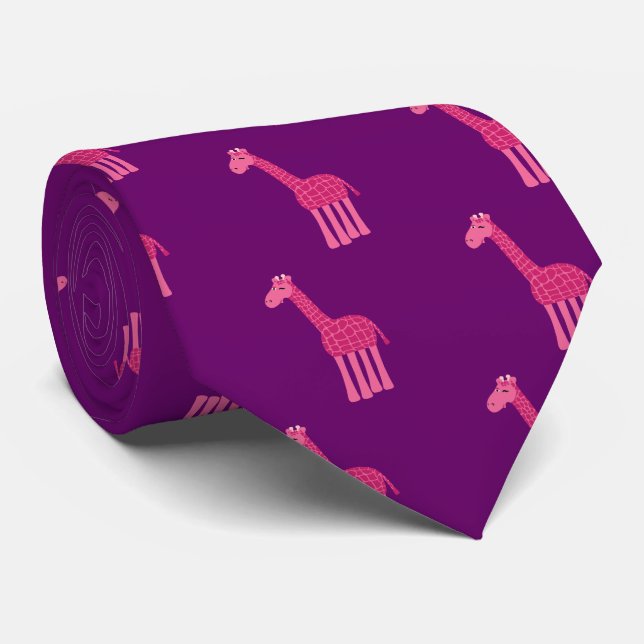 Corbata Dulce Giraffe (Enrollado)