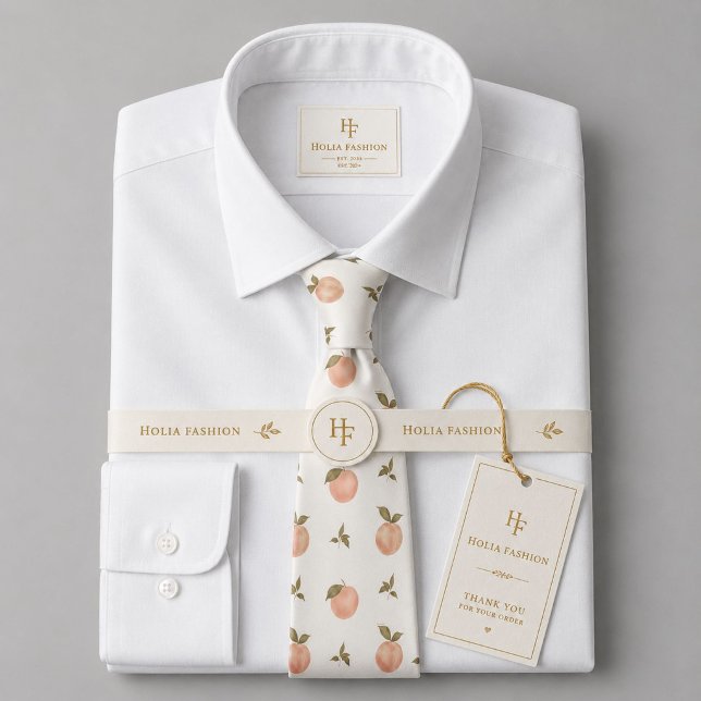 Corbata Dulce patrón de melocotón de verano (Subido por el creador)