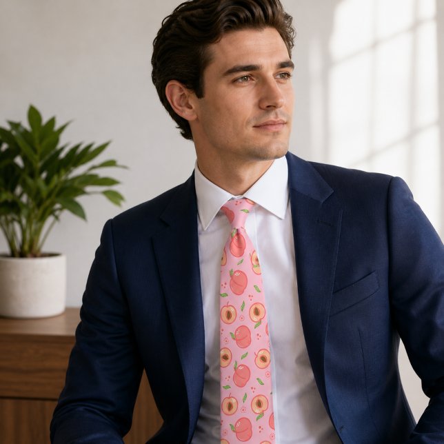 Corbata Dulce Patrón de Melocotón de Verano (Subido por el creador)