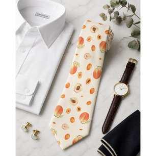 Corbata Dulce patrón de melocotón de verano