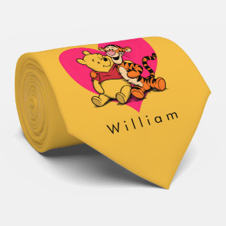 Corbata Dulce Winnie the Pooh y Tigger