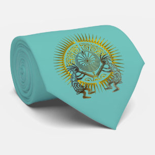 Corbata Dúo Kokopelli - Hombre en el Laberinto - Sol 1