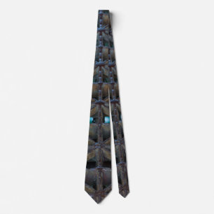 Corbata Dusable Bridge Abstract Neck Tie