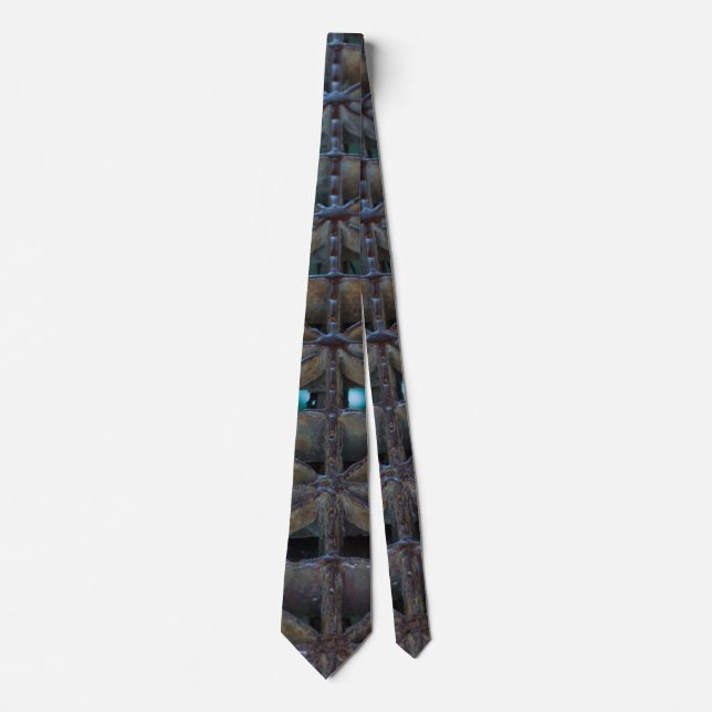 Corbata Dusable Bridge Abstract Neck Tie (Anverso)