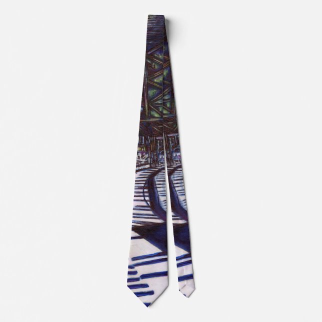 Corbata Dustar el piano (Anverso)
