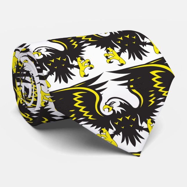 Corbata Eagles Sports Football Basketball Béisbol Necktie (Enrollado)