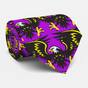 Corbata Eagles Sports Football Basketball Béisbol Necktie