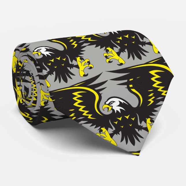 Corbata Eagles Sports Football Basketball Béisbol Necktie (Enrollado)