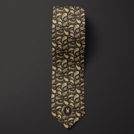 Corbata Earthtones Paisley