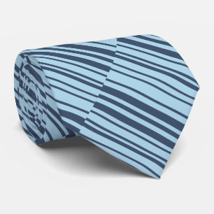 Corbata Earthy Blue Stripes