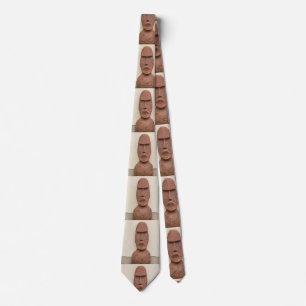 Corbata Easter Island Moai Head Thunder_Cove