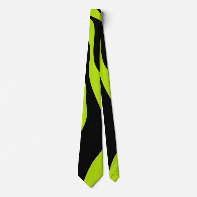 Corbata Ebb y Flow 4 - Lime Green (Anverso)